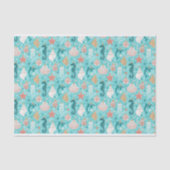 Weihnachtsschmuck an der Küste Seidenpapier (Vorderseite)