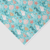 Weihnachtsschmuck an der Küste Seidenpapier (Ausschnitt)