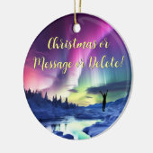 Weihnachtsschmuck an der Nordlichter oder Ihr FOTO (Links)