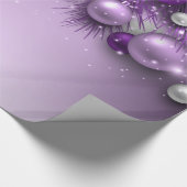 Weihnachtsschmuck - Äpfel Geschenkpapier (Ecke)