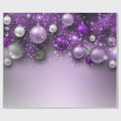 Weihnachtsschmuck - Äpfel Geschenkpapier (Flach)