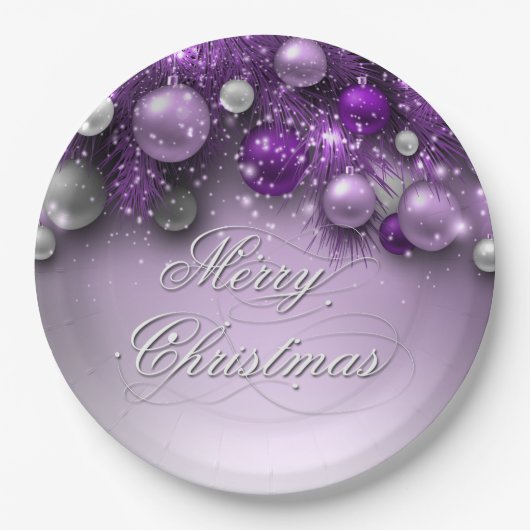 Weihnachtsschmuck - Äpfel Pappteller (Vorderseite)