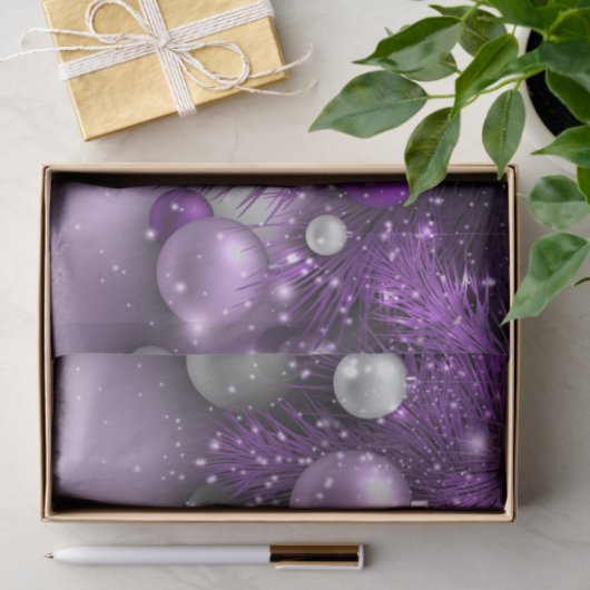 Weihnachtsschmuck - Äpfel Seidenpapier (Geschenk)