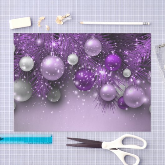 Weihnachtsschmuck - Äpfel Seidenpapier (Handwerk)