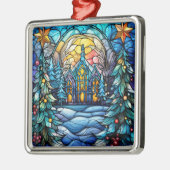 Weihnachtsschmuck aus verkettetem Glas (Links)