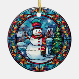 Weihnachtsschmuck aus verkettetem Glas