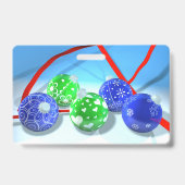 Weihnachtsschmuck Ausweis (Rückseite)