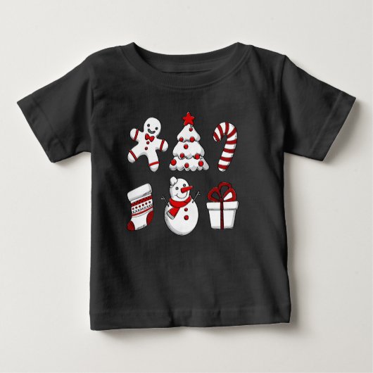 Weihnachtsschmuck Baby T-shirt (Vorderseite)