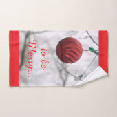 Weihnachtsschmuck Badhandtuch Set (Handtuch)