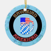 Weihnachtsschmuck Bayerischer Amerikaner Deutsch (Vorne)