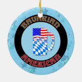 Weihnachtsschmuck Bayerischer Amerikaner Deutsch (Hinten)