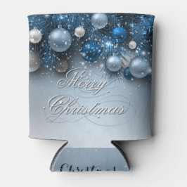 Weihnachtsschmuck - Blues Dosenkühler