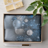 Weihnachtsschmuck - Blues Seidenpapier (Geschenk)