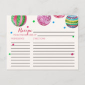 Weihnachtsschmuck Brautparty Weinkarte Postkarte (Vorderseite)