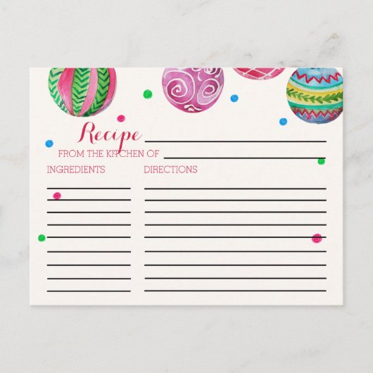 Weihnachtsschmuck Brautparty Weinkarte Postkarte (Vorderseite)