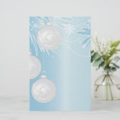 Weihnachtsschmuck Briefpapier (Stehend Vorderseite)