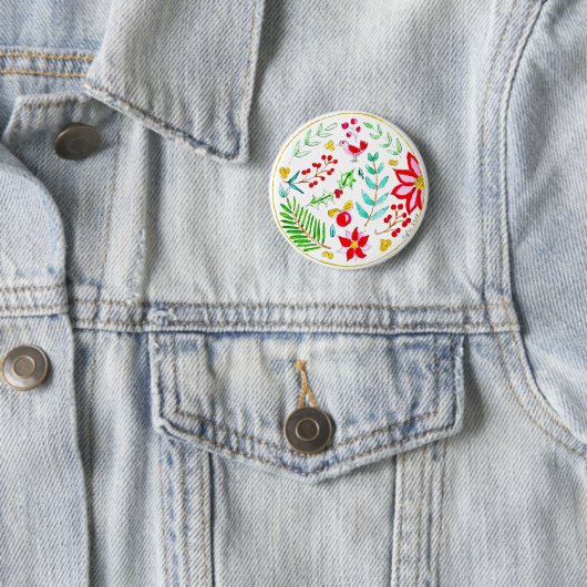 Weihnachtsschmuck Button (Beispiel)
