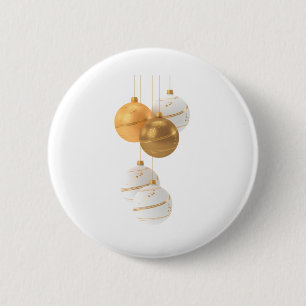 Weihnachtsschmuck Button