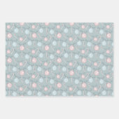 Weihnachtsschmuck Candy Canes Word Kunst Geschenkpapier Set (Vorderseite)