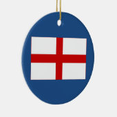 Weihnachtsschmuck der englischen Flagge (Rechts)