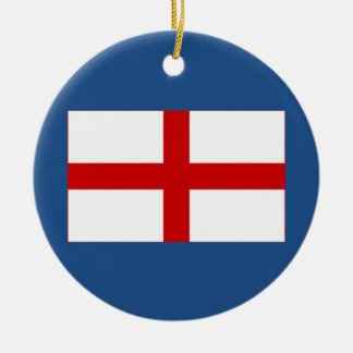 Weihnachtsschmuck der englischen Flagge