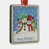 Weihnachtsschmuck der Familie Snowmen (Rechts)