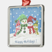 Weihnachtsschmuck der Familie Snowmen (Links)