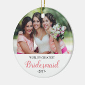 Weihnachtsschmuck der größten Bridesmädchen der We (Links)