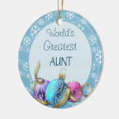 Weihnachtsschmuck der größten Tante der Welt (Links)