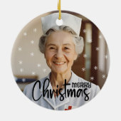 Weihnachtsschmuck der Krankenschwester | Benutzerd (Hinten)