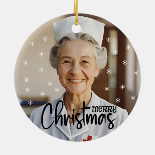 Weihnachtsschmuck der Krankenschwester | Benutzerd (Hinten)