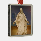 Weihnachtsschmuck: Die Christus Silbernes Ornament (Rechts)