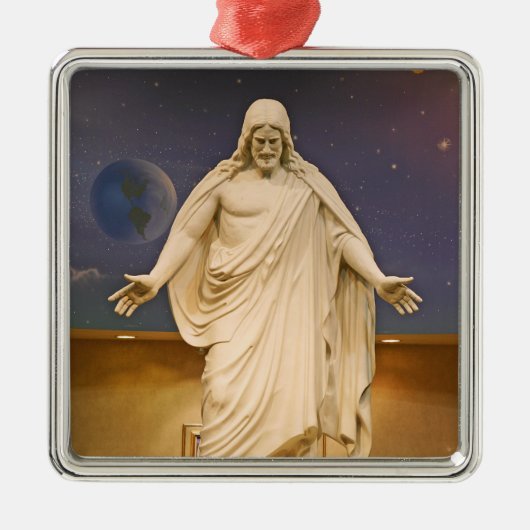 Weihnachtsschmuck: Die Christus Silbernes Ornament (Vorne)