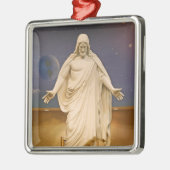 Weihnachtsschmuck: Die Christus Silbernes Ornament (Links)