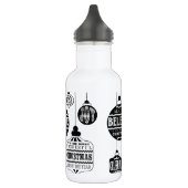 Weihnachtsschmuck Edelstahlflasche (Links)