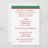 Weihnachtsschmuck Einladungen (Rückseite)