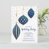 Weihnachtsschmuck Einladungen (Stehend Vorderseite)