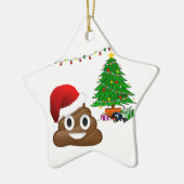 Weihnachtsschmuck Emoji-Keramik (Links)