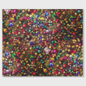 Weihnachtsschmuck Extravaganza Wrapping Paper Geschenkpapier (Flach)