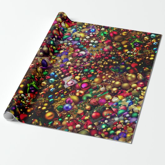 Weihnachtsschmuck Extravaganza Wrapping Paper Geschenkpapier (Ungerollt)