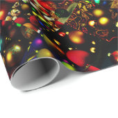 Weihnachtsschmuck Extravaganza Wrapping Paper Geschenkpapier (Rolleneckpunkt)