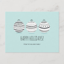 Weihnachtsschmuck Feiertag Postkarte