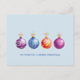Weihnachtsschmuck Feiertag/Weihnachtsgrüße Postkarte