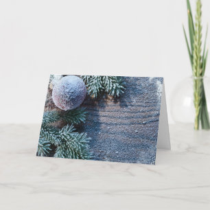 Weihnachtsschmuck Feiertagskarte