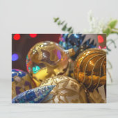 Weihnachtsschmuck Feiertagskarte (Stehend Vorderseite)