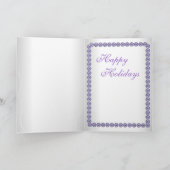 Weihnachtsschmuck Feiertagskarte (Innenseite)