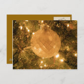 Weihnachtsschmuck Feiertagspostkarte (Vorne/Hinten)