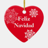 Weihnachtsschmuck Feliz Navidad (Vorne)