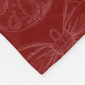 Weihnachtsschmuck Fleece Blanket (Ecke)