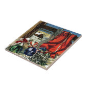 Weihnachtsschmuck Fliese (Seite)